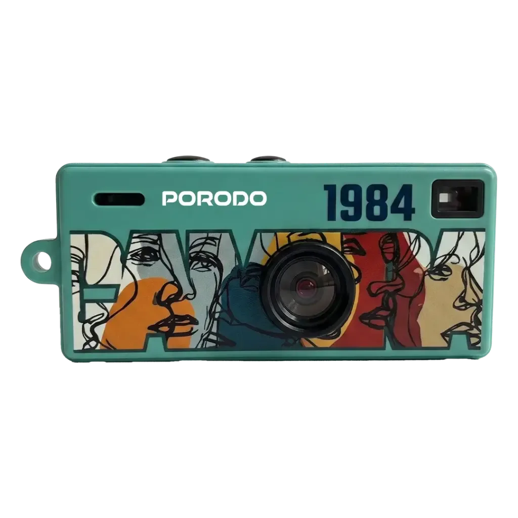 PORODO LIFESTYLE MEMO II THUMB SIZED DIGITAL CAMERA TF CARD SUPPORT GREEN PDLFSTG6GR
