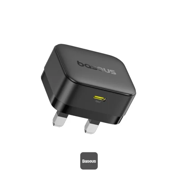 BASEUS PALM FAST CHARGER 1C 30W UK CLUSTER BLACK P1011160E113