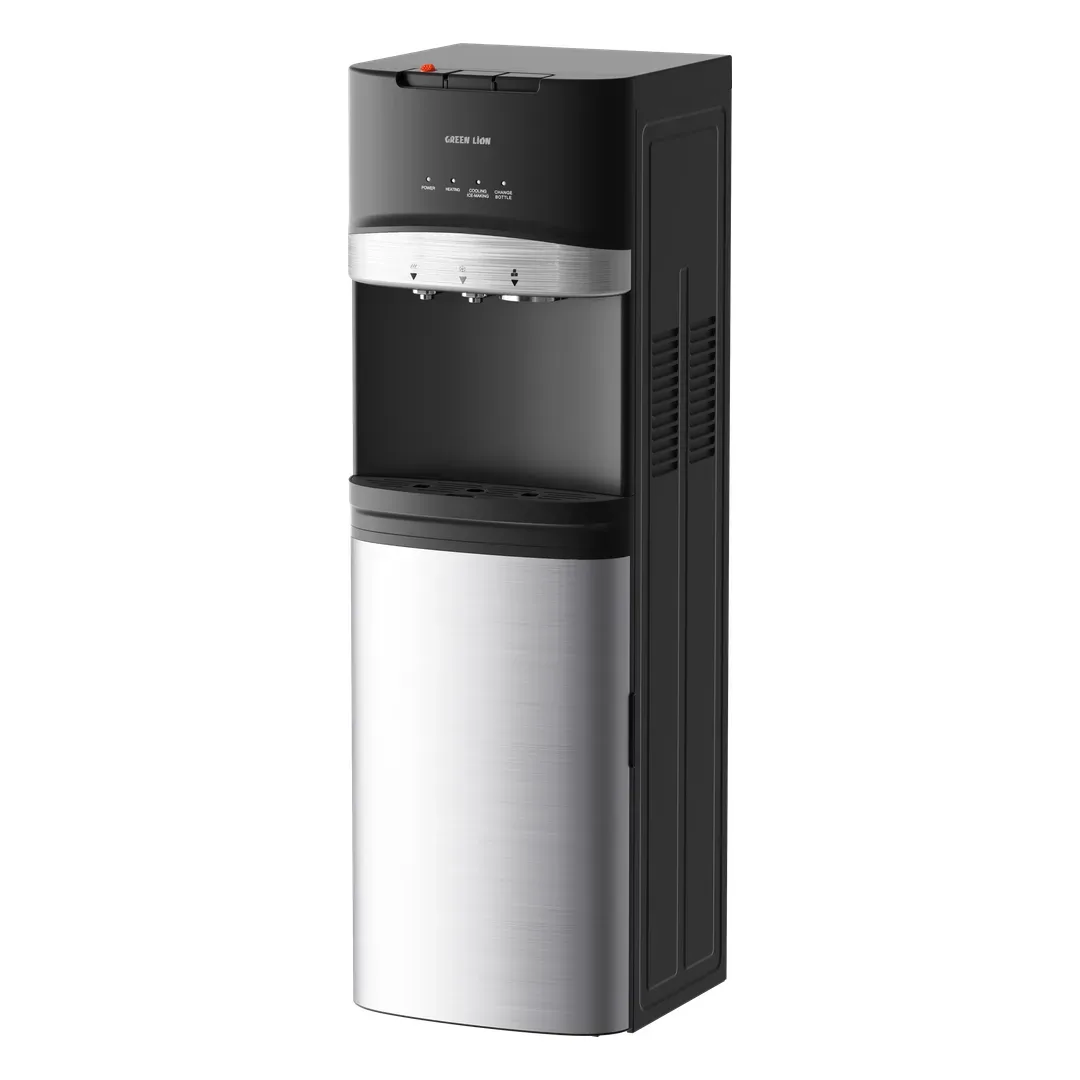 GREEN LION WATER DISPENSER & ICE MAKER SILVER GNWDICEMKSL