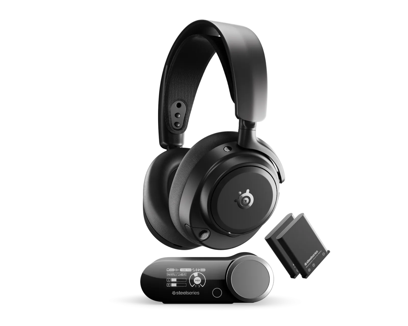 STEELSERIES ARCTIS NOVA PRO OMNI HI-RES WIRELESS GAMING HEADSET BLACK 61721