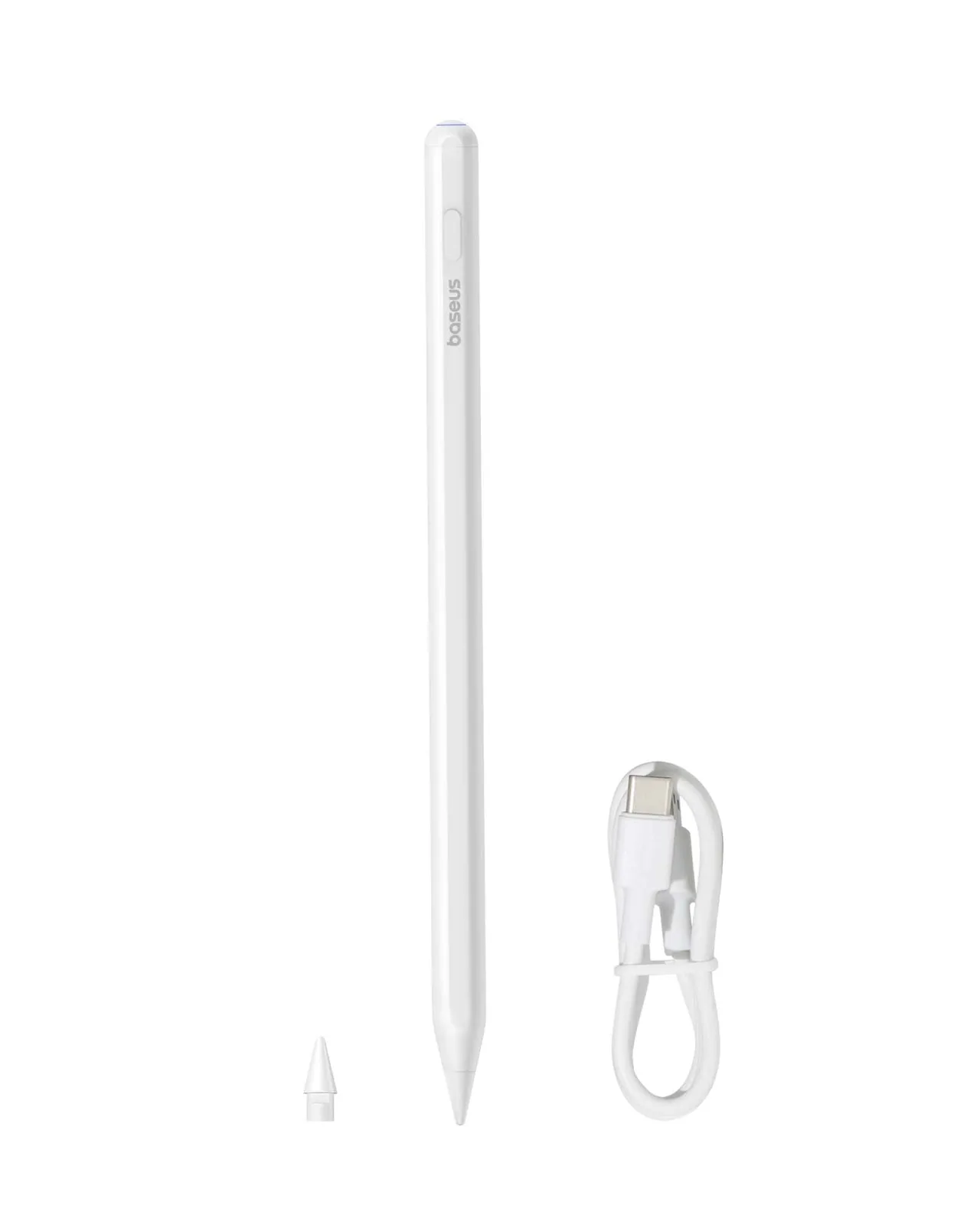 BASEUS SMOOTH WRITING 2 SERIES DUAL CHARGING STYLUS ACTIVE WIRELESS VERSION MOON WHITE P80015804213