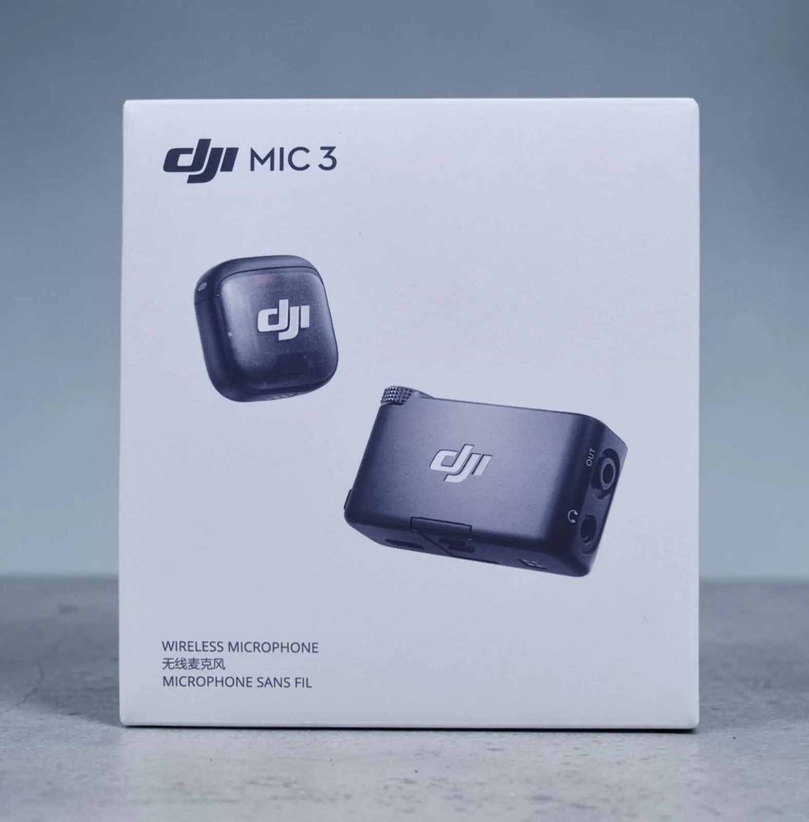 DJI MIC 3 WIRELESS MICROPHONE 1 TX+1RX 