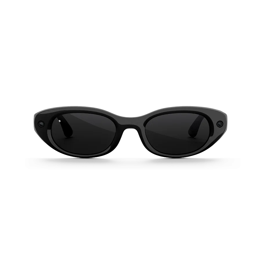 META STARFIRE KYLIE ED SMART AI GLASSES CLASSIC BLACK LENSES TRANSITION GREY 1001904-01