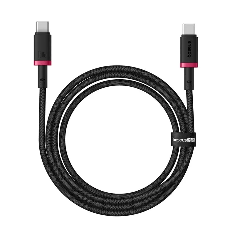 BASEUS DURA CHARGING CABLE USB C TO USB C 100W 2M BLACK P10377803U01