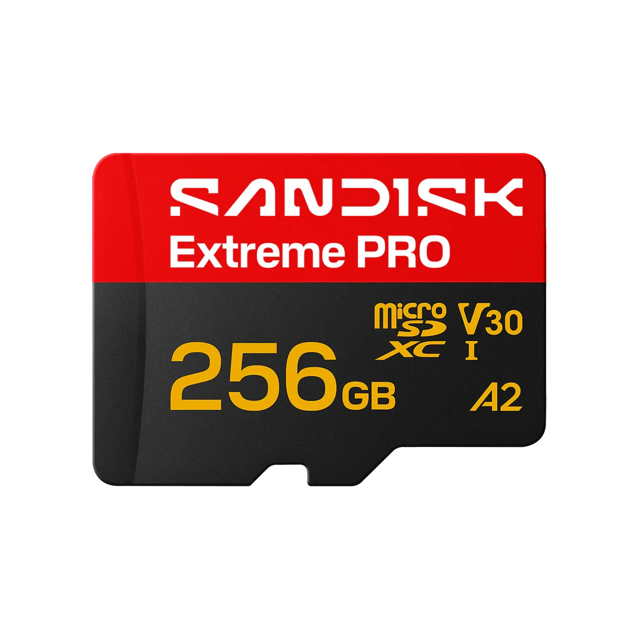 SANDISK 256GB EXTREME PRO MICROSDXC UHS-I V30 A2 U3 CARD R 250MBS W170MBS SDSQXCJ-256G-GS6MA