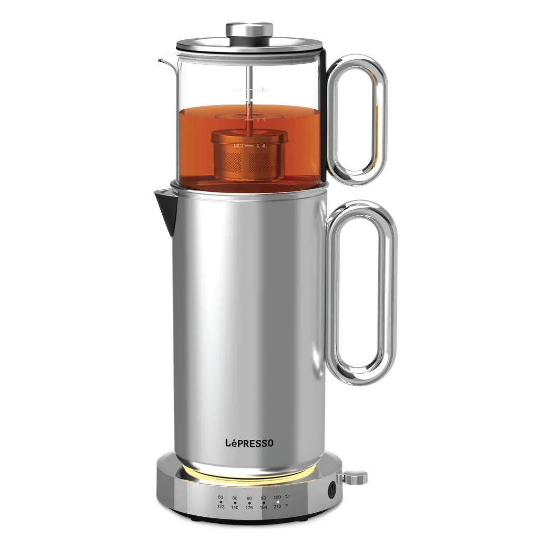 LEPRESSO CYLIS 1.7L+1.0L TEA BREWER SILVER LPCFFW250SL