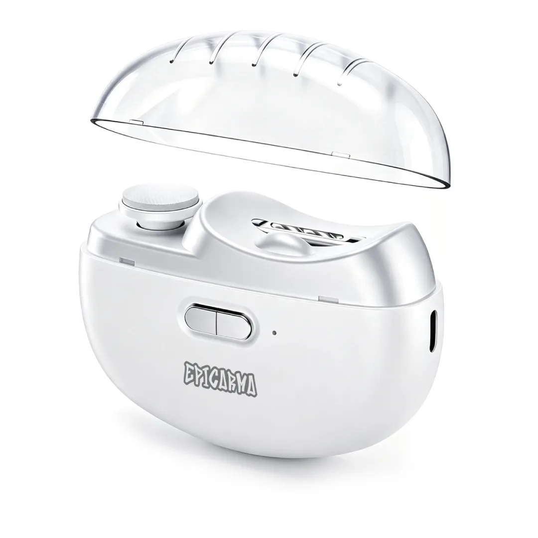 EPICARMA ELECTRIC NAIL CLIPPER WHITE EA-CH705-WH