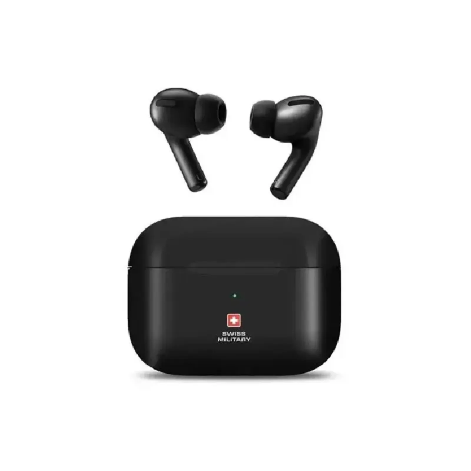 SWISS MILITARY VICTOR 8 ACTIVE NOISE CANCELLING WIRELESS CHARGING IPX4 BLACK SM-VICTOR8-ANC-WL-BLK