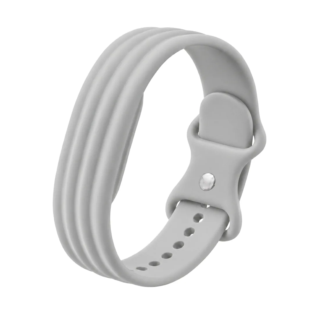 BLUPEBBLE GOOGLE FITBIT AIR MOVE SILICONE BAND LIGHT GRAY BP-MOVE-LG