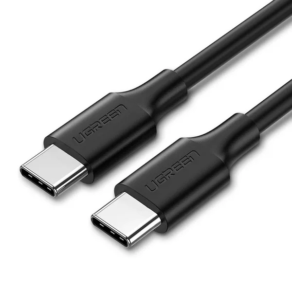 UGREEN USB C TO USB C PD FAST CHARGING CABLE 3A MAX 1M BLACK US286