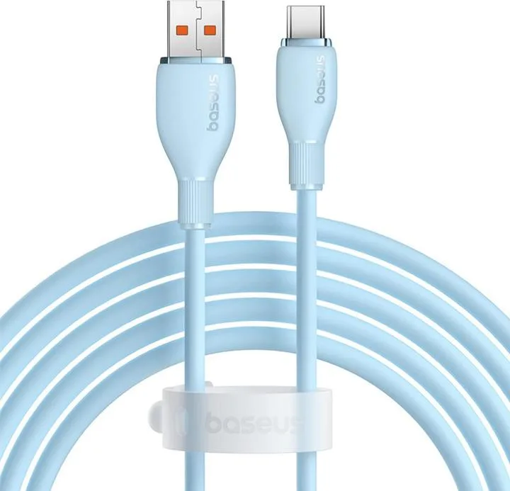 BASEUS PUDDING SERIES FAST CHARGING USB TO TYPE C 6A 100W CABLE 1.2M GALAXY BLUE P10355703311