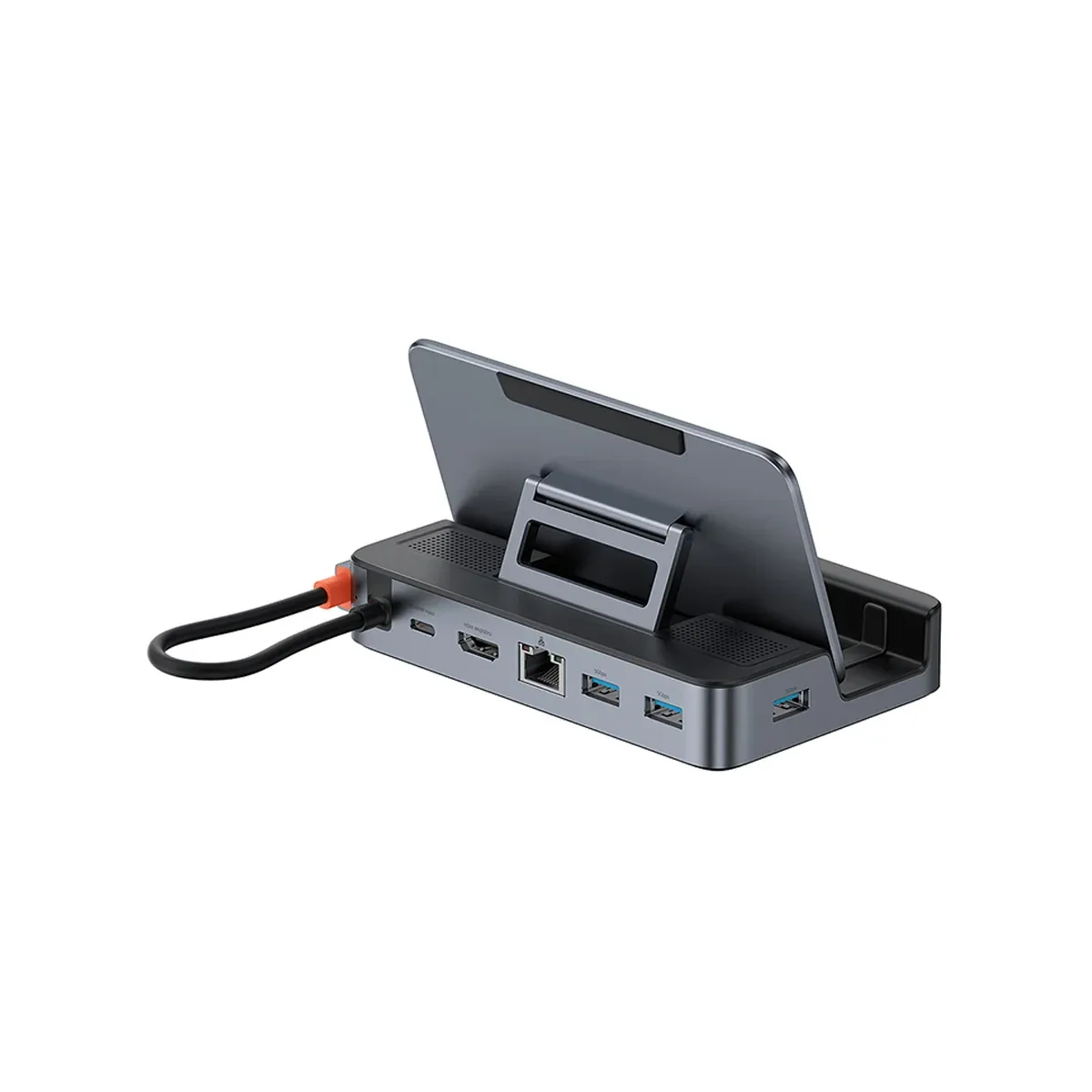 BASEUS GAMERX SERIES 6 PORT TYPE C HUB SPACE GRAY B00052900811