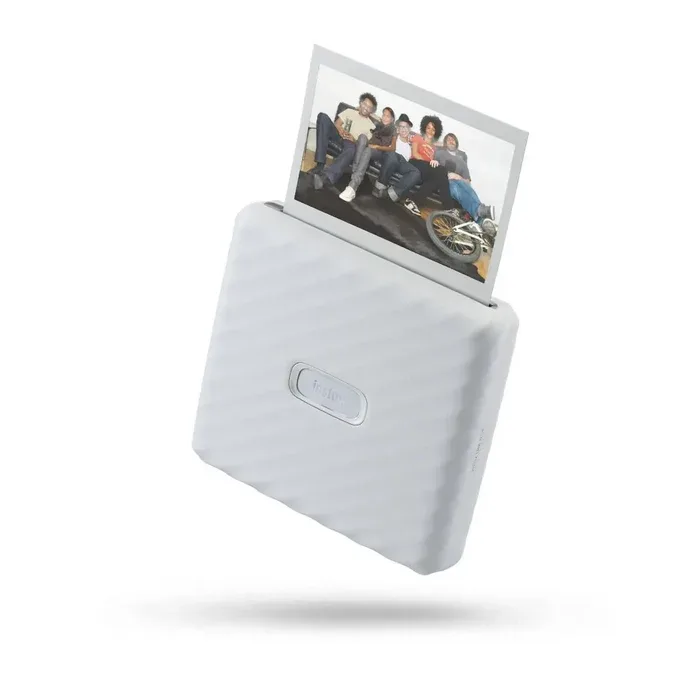FUJIFILM INSTAX LINK WIDE SMARTPHONE PRINTER ASH WHITE