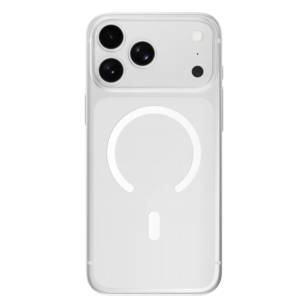 LEVELO IPHONE 18 PRO MAX BORAS MAGSAFE CASE HYBRID PC+TPU CONSTRUCTION CLEAR LVLBRSMMPCC18PMCL
