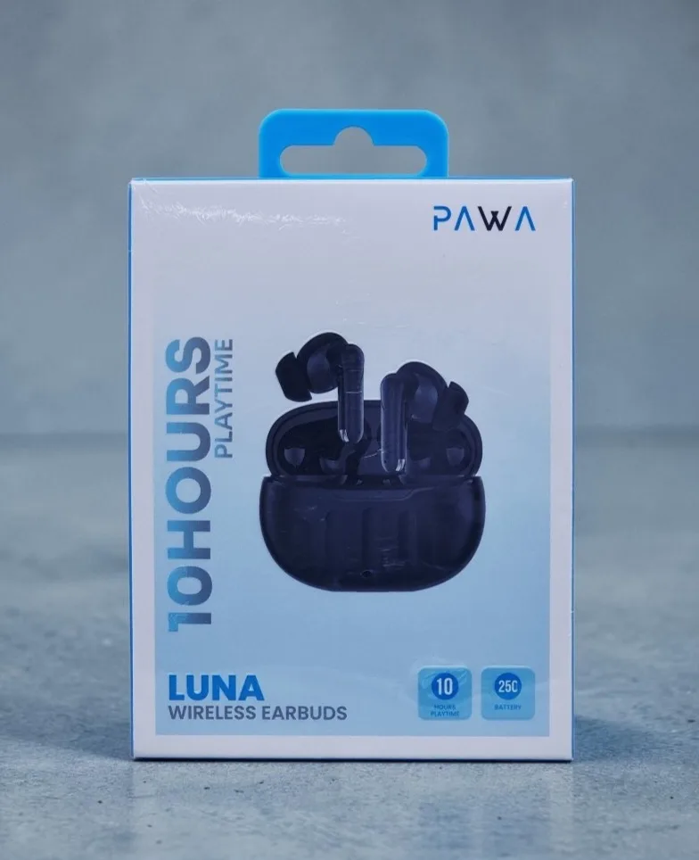 PAWA LUNA WIRELESS EARBUDS BLACK PW-EBW060-BK