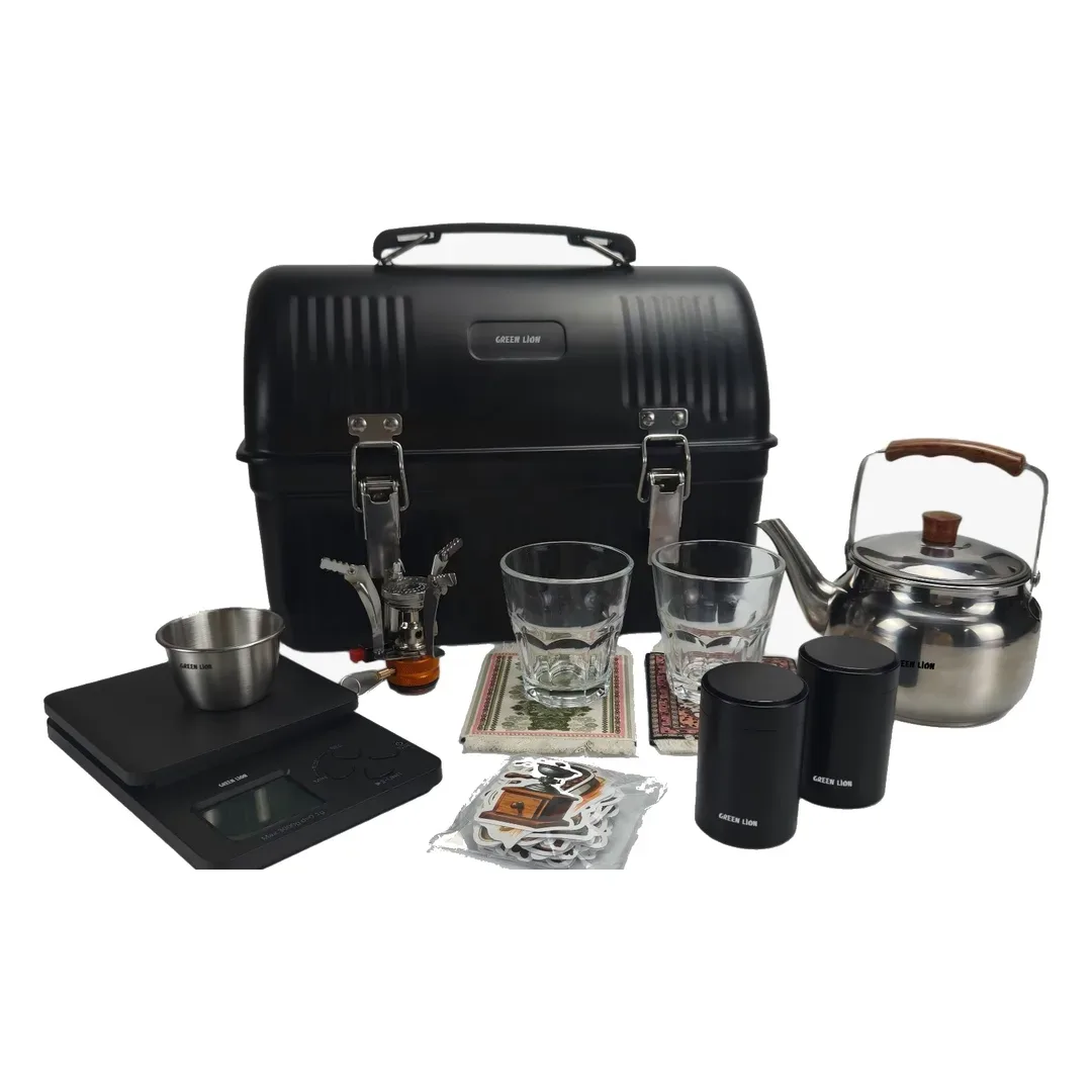GREEN LION PRESTIGE TEA & COFFEE MAKER BLACK GNPRETEA100BK