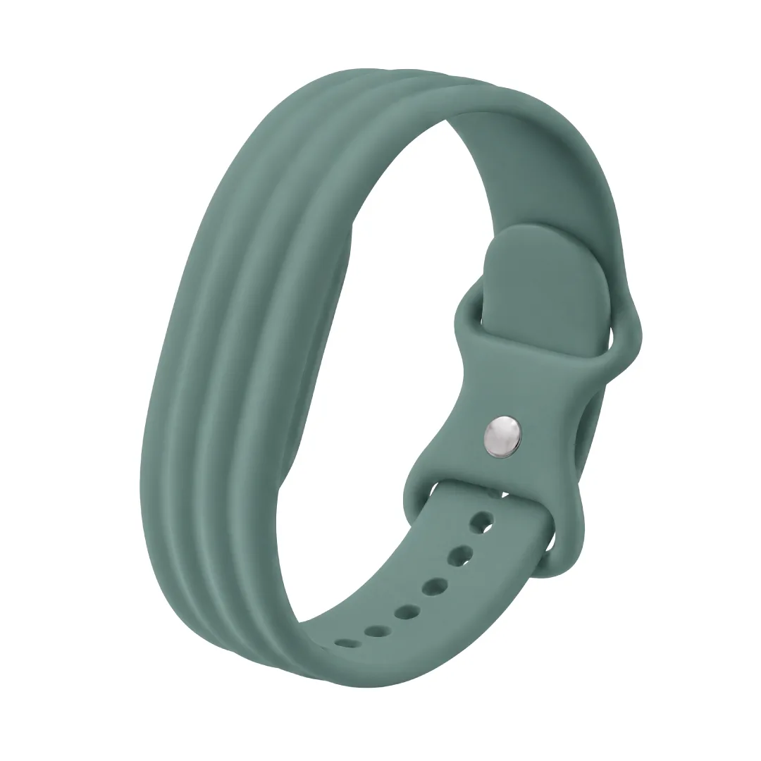 BLUPEBBLE GOOGLE FITBIT AIR MOVE SILICONE BAND GREEN BP-MOVE-GN