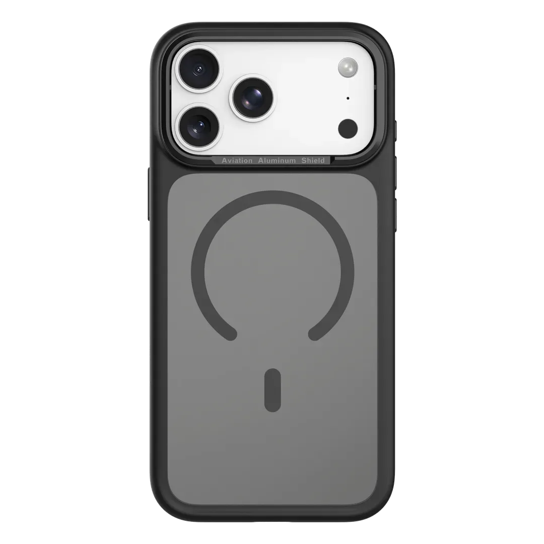 LEVELO IPHONE 18 PRO TAPA MAGSAFE HYBRID PC TPU CONSTRUCTION CASE BLACK LVLTPAMMC18PBK