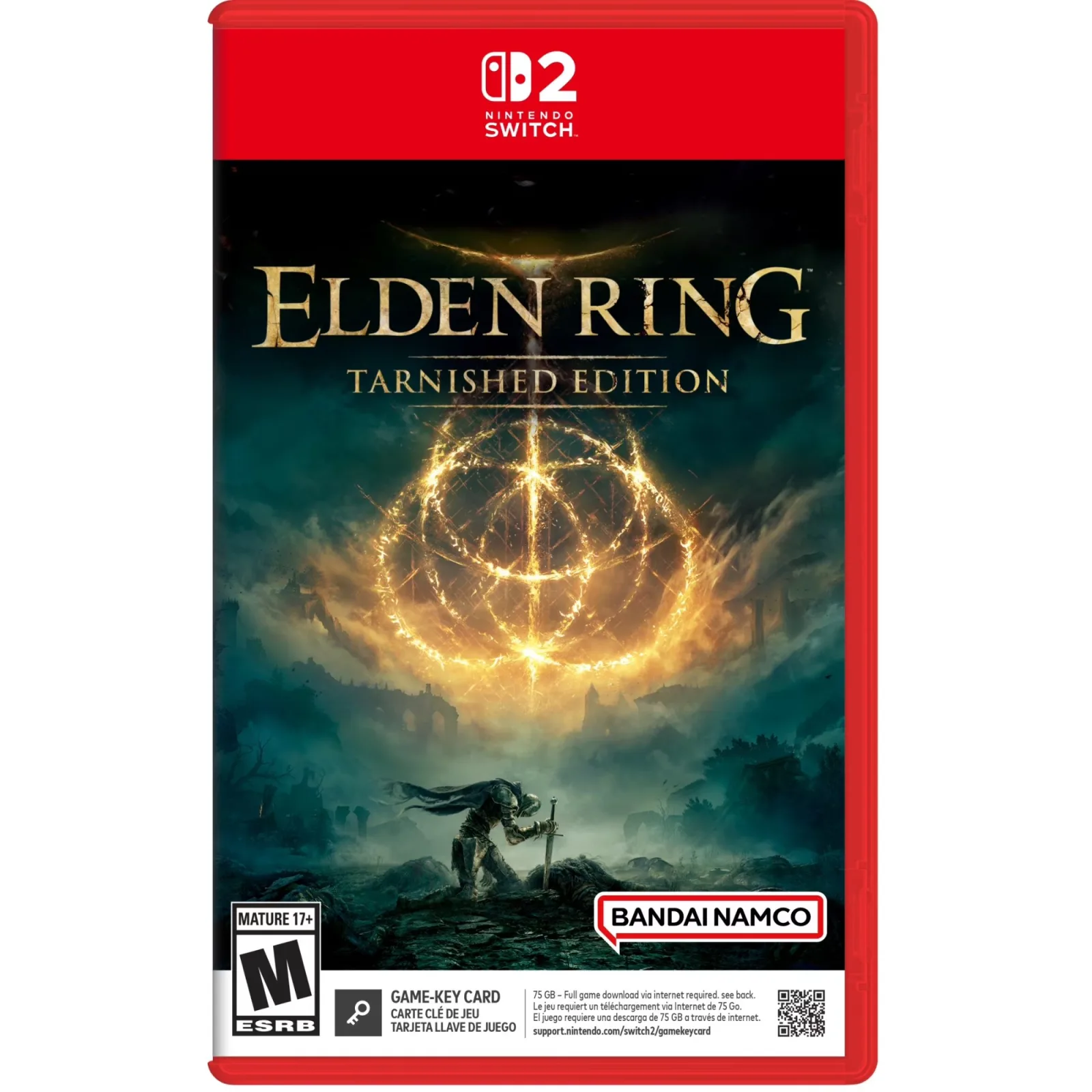 NINTENDO SWITCH 2 ELDEN RING TARNISHED EDITION GAME