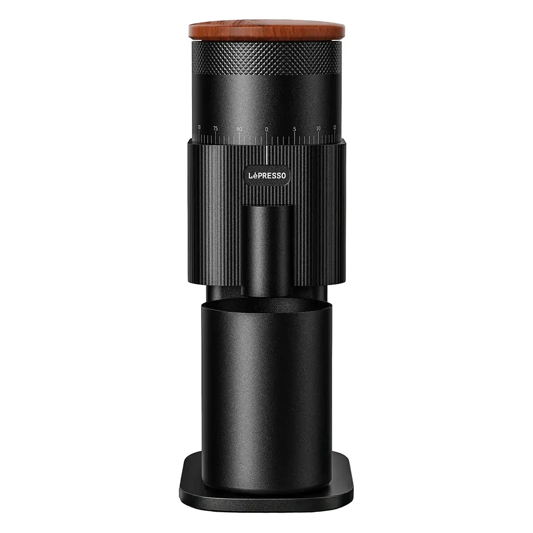 LEPRESSO PRESSIONE RECHARGEABLE COFFEE BEAN GRINDER BLACK LPCFFPG0057BK