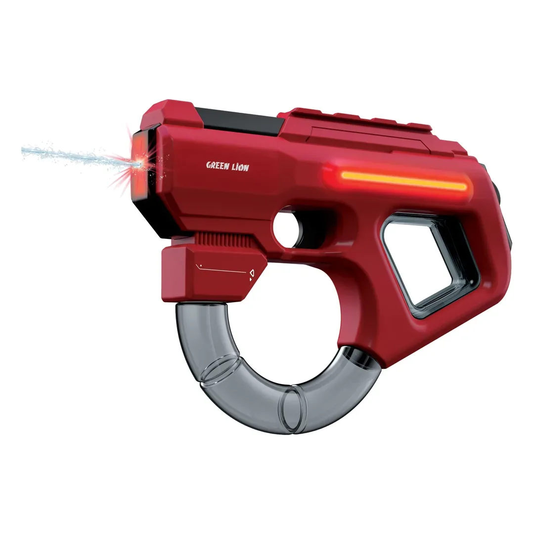 GREEN LION GN95 ELECTRIC WATER GUN RED GN95WTGUNRD