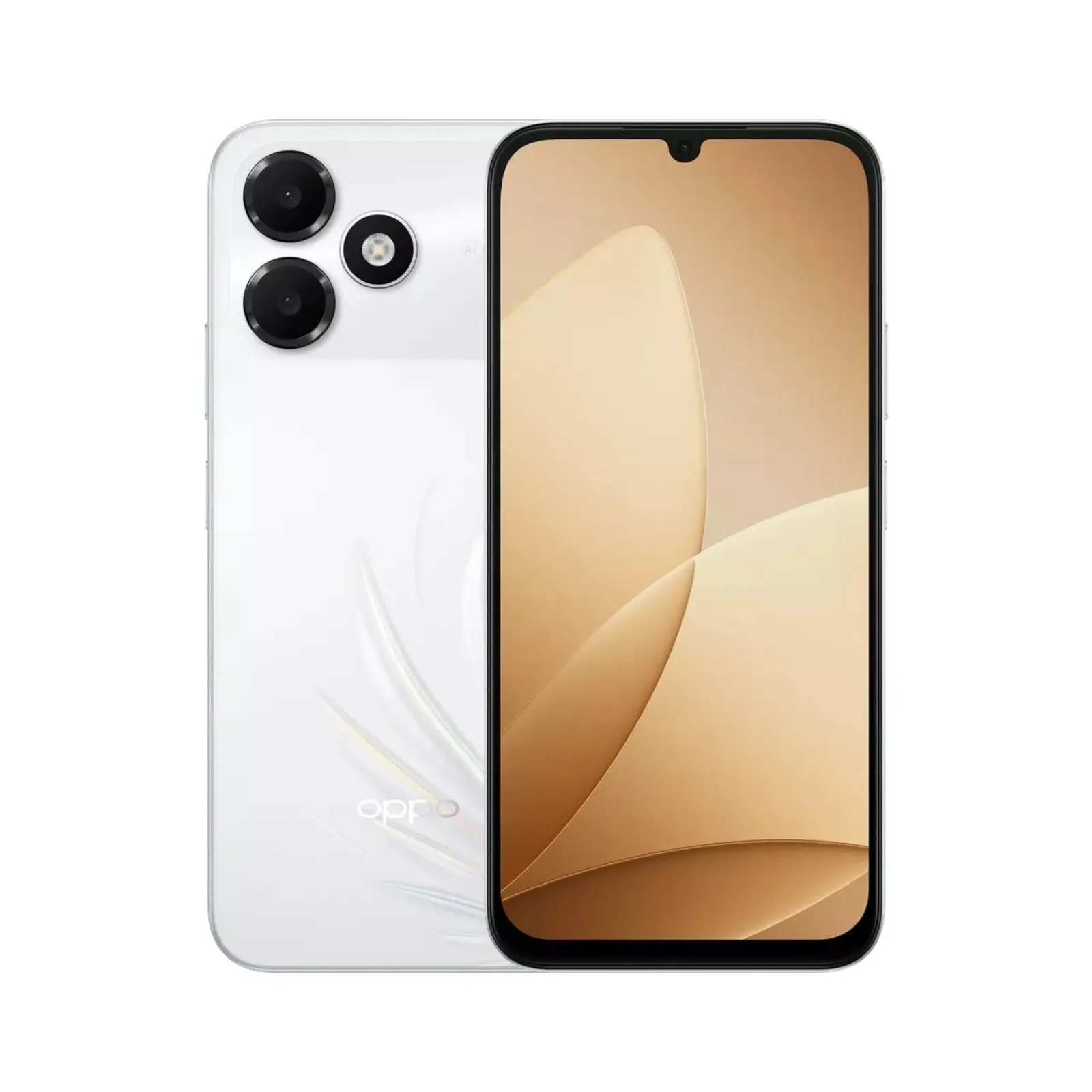 OPPO A6C 4GB-64GB FEATHER WHITE WITH WIRELESS SPEAKER CPH2895
