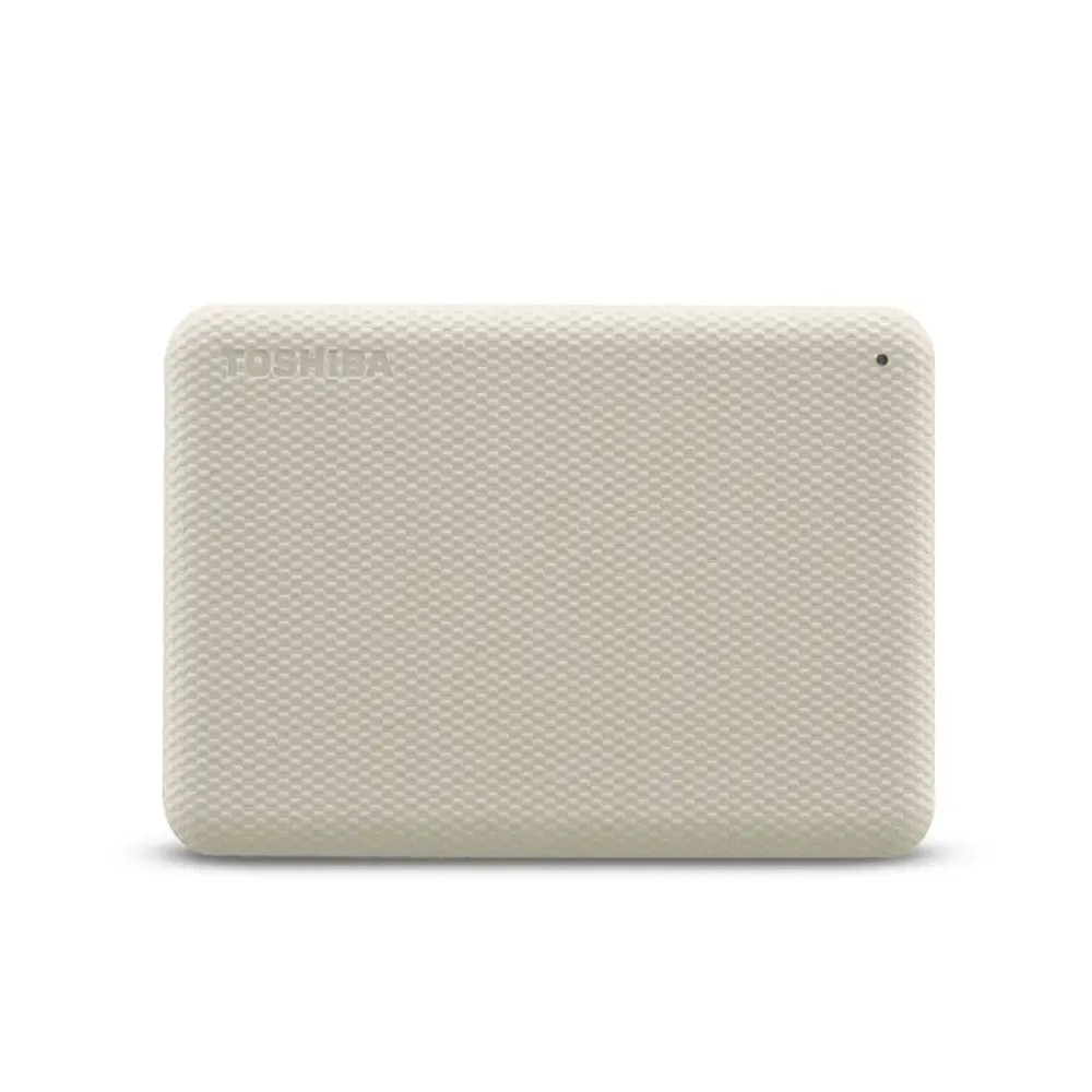TOSHIBA 1TB CANVIO ADVANCE PORTABLE HARD DRIVE USB 3.2 GEN1 BEIGE V10 HDTCA10EW3AA