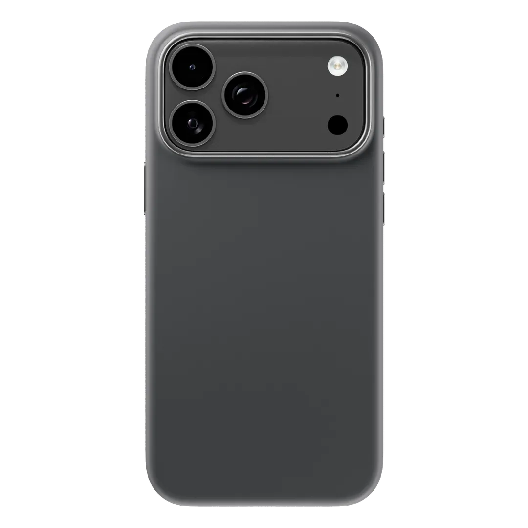 LEVELO IPHONE 18 PRO MAX IRIS HYBRID PC TPU CONSTRUCTION MAGNETIC SILICONE CASE BLACK LVLIRISM18PMBK