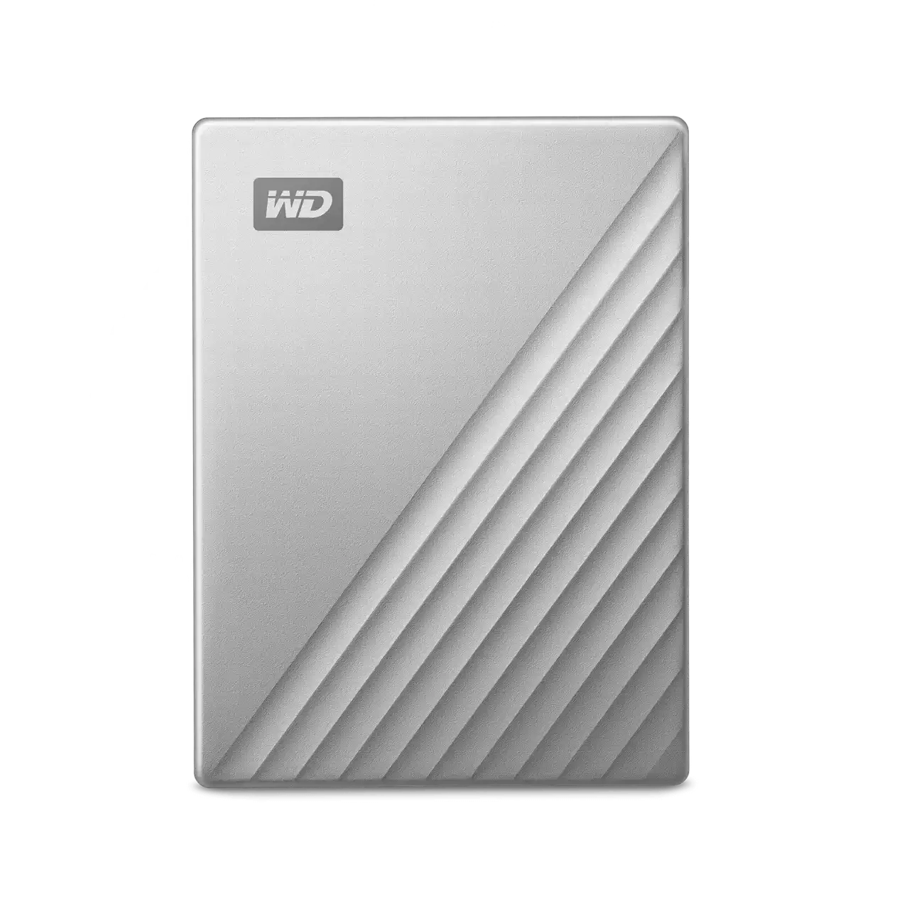 WD 2TB MY PASSPORT ULTRA USB 3.2 GEN1 PORTABLE EXTERNAL HDD WITH USB-C SILVER WDBC3C0020BSL-WESN