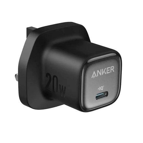 ANKER ZOLO CHARGER 20W PD 3.0 WITH USB C TO USB C CABLE BLACK B2699K11