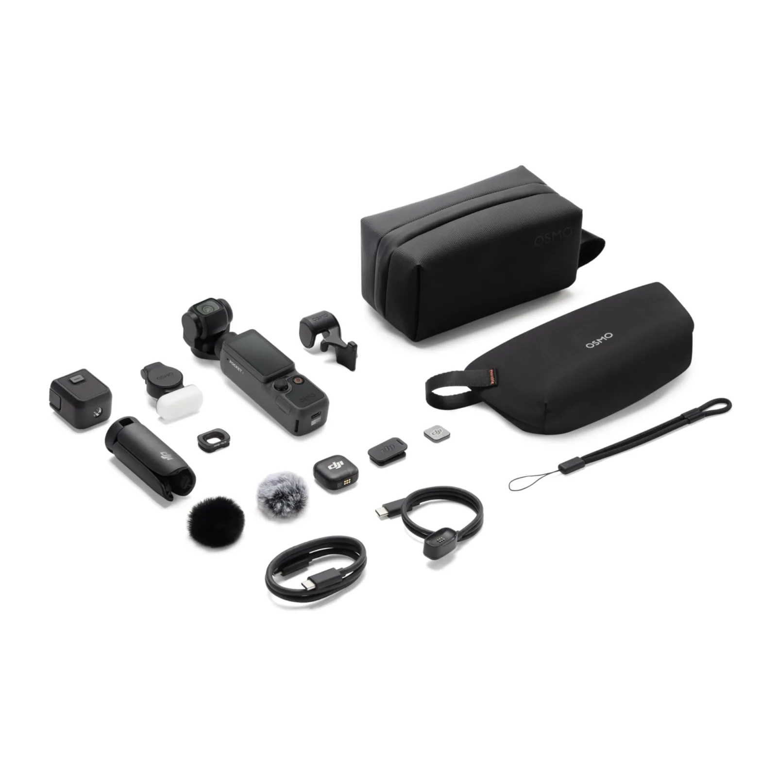 DJI OSMO POCKET 4 PRO VLOG COMBO 4K GIMBAL CAMERA WITH DJI MIC 3