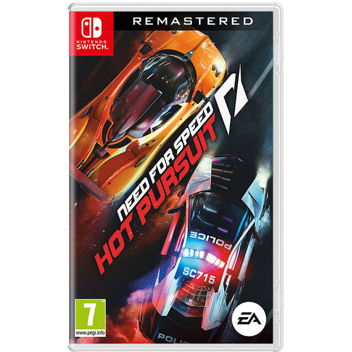NINTENDO SWITCH NEED FOR SPEED HOT PURSUIT REMASTERED GAME CD