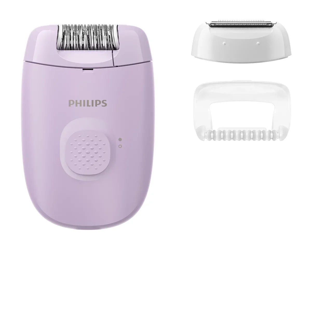 PHILIPS 2000 SERIES CORDED EPILATOR WITH SHAVING HEAD AND MASSAGE CAP BRE23700