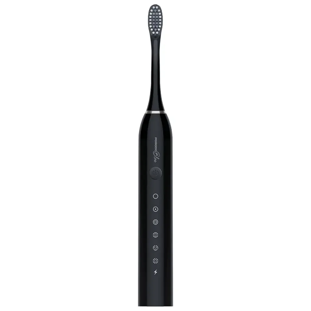 PORODO BLUE ELECTRIC TOOTHBRUSH MEMORY FUNCTION BLACK PBZDX3BK