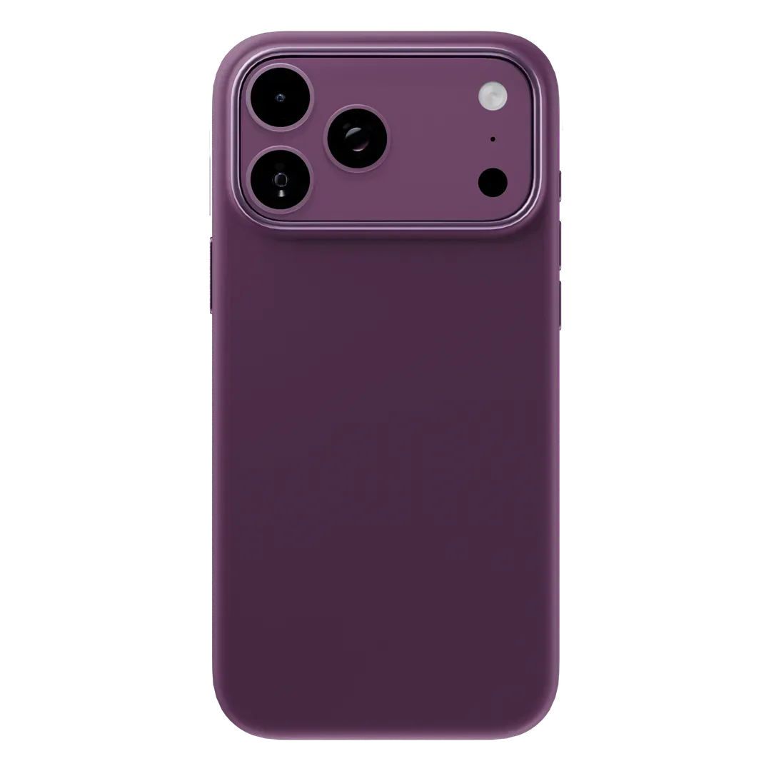 LEVELO IPHONE 18 PRO MAX IRIS HYBRID PC TPU CONSTRUCTION MAGNETIC SILICONE CASE BURGUNDY LVLIRISM18PMBUR