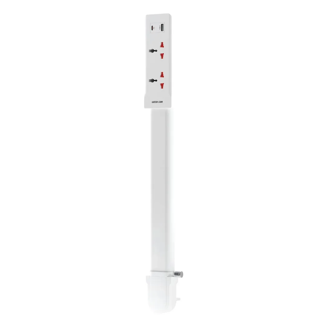 GREEN LION POWER LINK UNIVERSAL POWER STRIP WHITE GN650PSKTWH