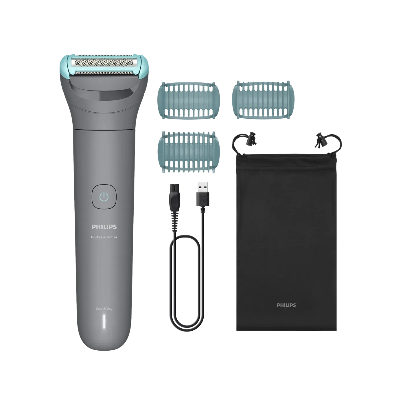 PHILIPS 3000 SERIES BODY GROOMER WITH TRIPLE PROTECT SHAVE SYSTEM BG348515