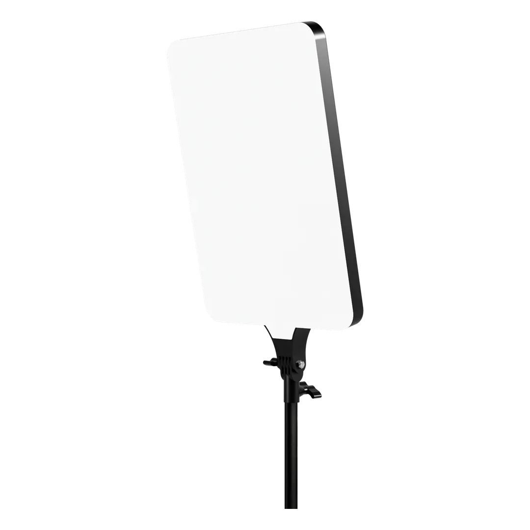 PORODO LIFESTYLE CANNES FRAME 24 INCH LED FLAT PANEL LIGHT 75W WITH REMOTE CONTROL BLACK PDRL28BK