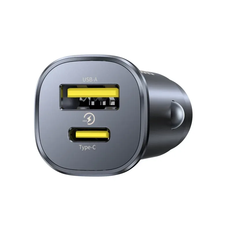 BASEUS GO TRIP CAR CHARGER C+C 30W COMIC BLACK C00072300123