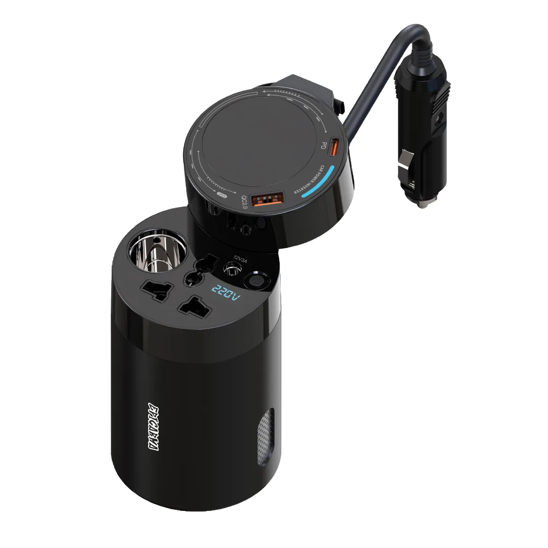 EPICARMA 150W VOLTSTATION ALL IN ONE VEHICLE POWER SOLUTION BLACK EA-PCC05-BK