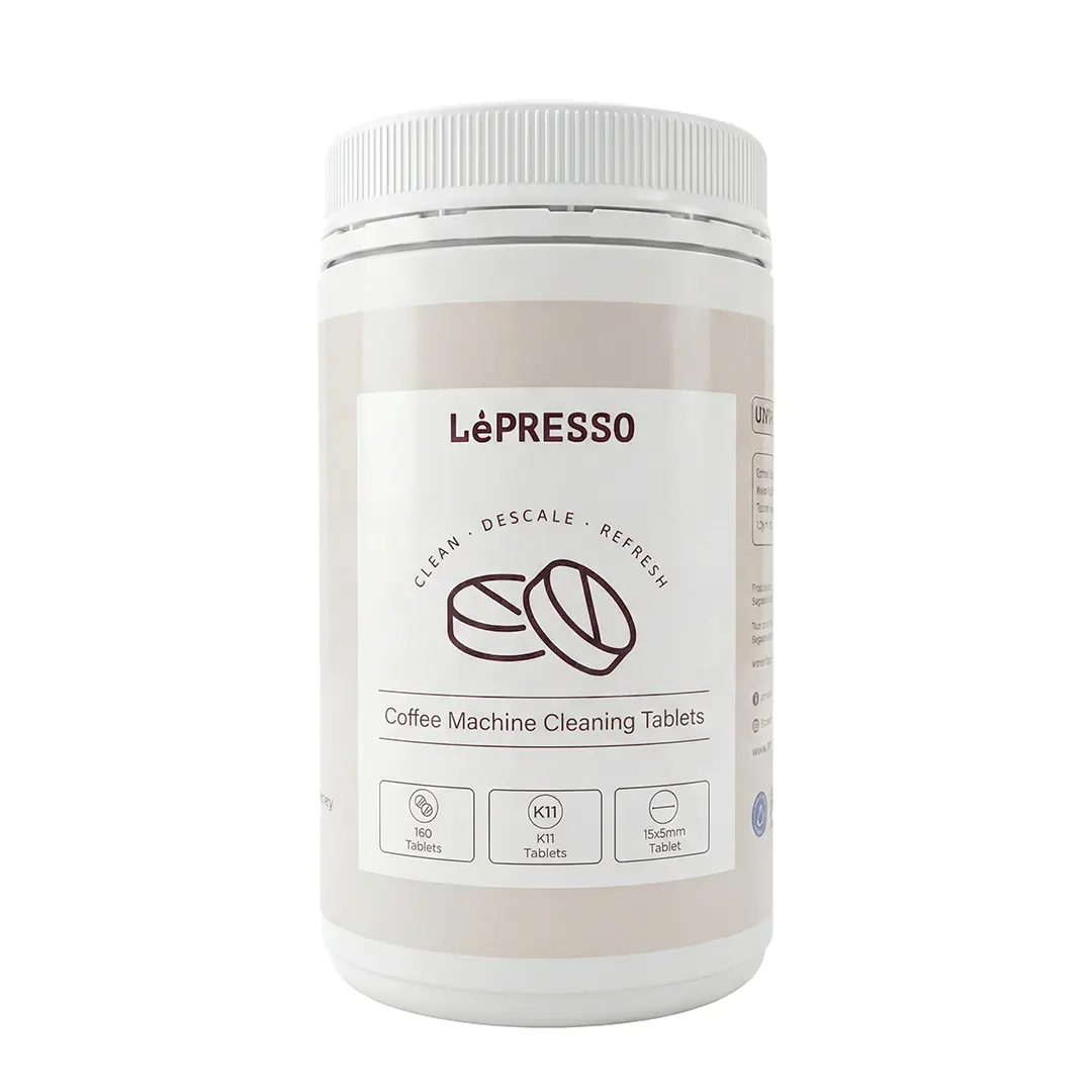 LEPRESSO COFFEE MACHINE CLEANING TABLETS WHITE LPCFFCT02WH