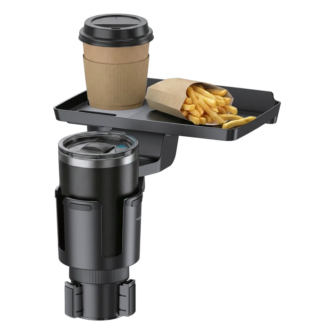 GREEN LION TRAY MATE 2 IN 1 CUP HOLDER BLACK GNTRMCUPHLDBK