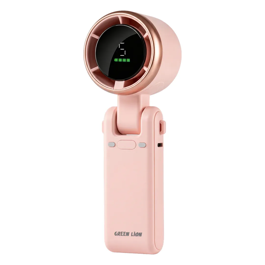 GREEN LION AIR FLEX HANDHELD FAN PINK GNPF4AIRFNPK