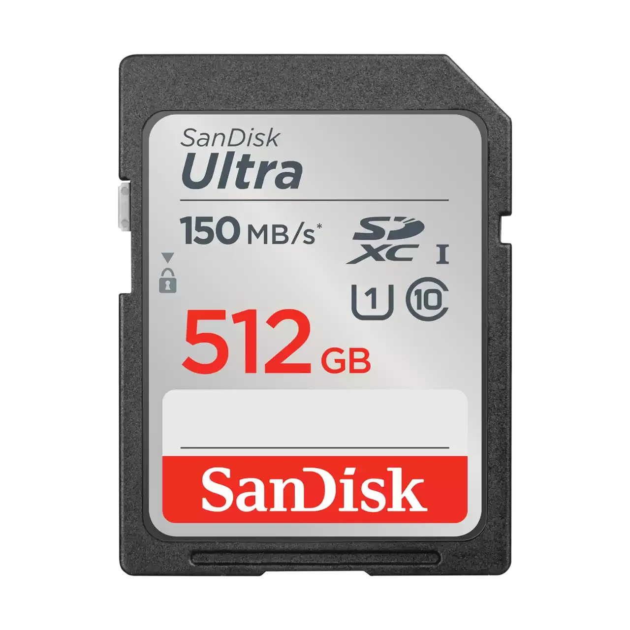 SANDISK 512GB ULTRA SDXC UHS-I U1 V10 C10 MEMORY CARD 150MBS SDSDUNC-512G-GN6IN