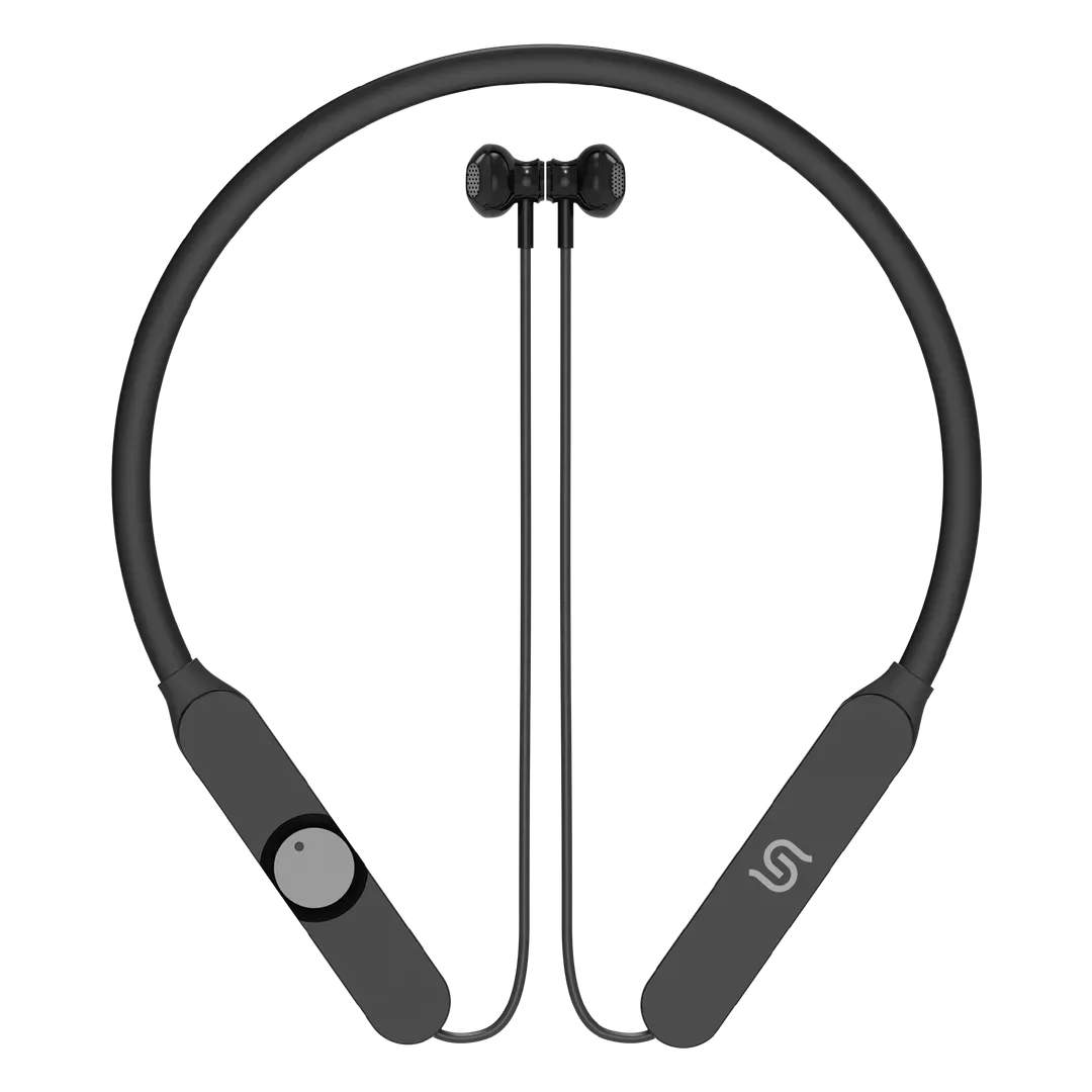 PORODO SOUNDTEC VIORA WIRELESS ENC NECKBAND BLACK PDSTLS121BK