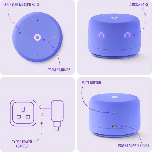 YASMINA LITE SPEAKER PURPLE Y-00026 thumbnail 3