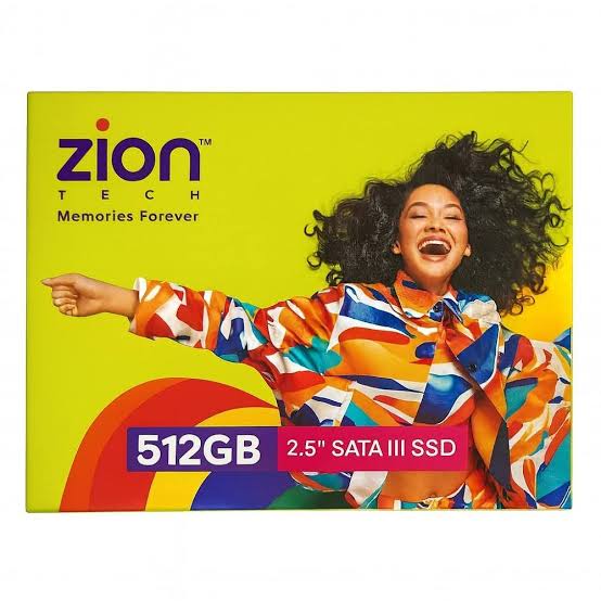 ZION 2.5-INCH SATA III 6GBS 512GB SSD BLACK ZSS250512 