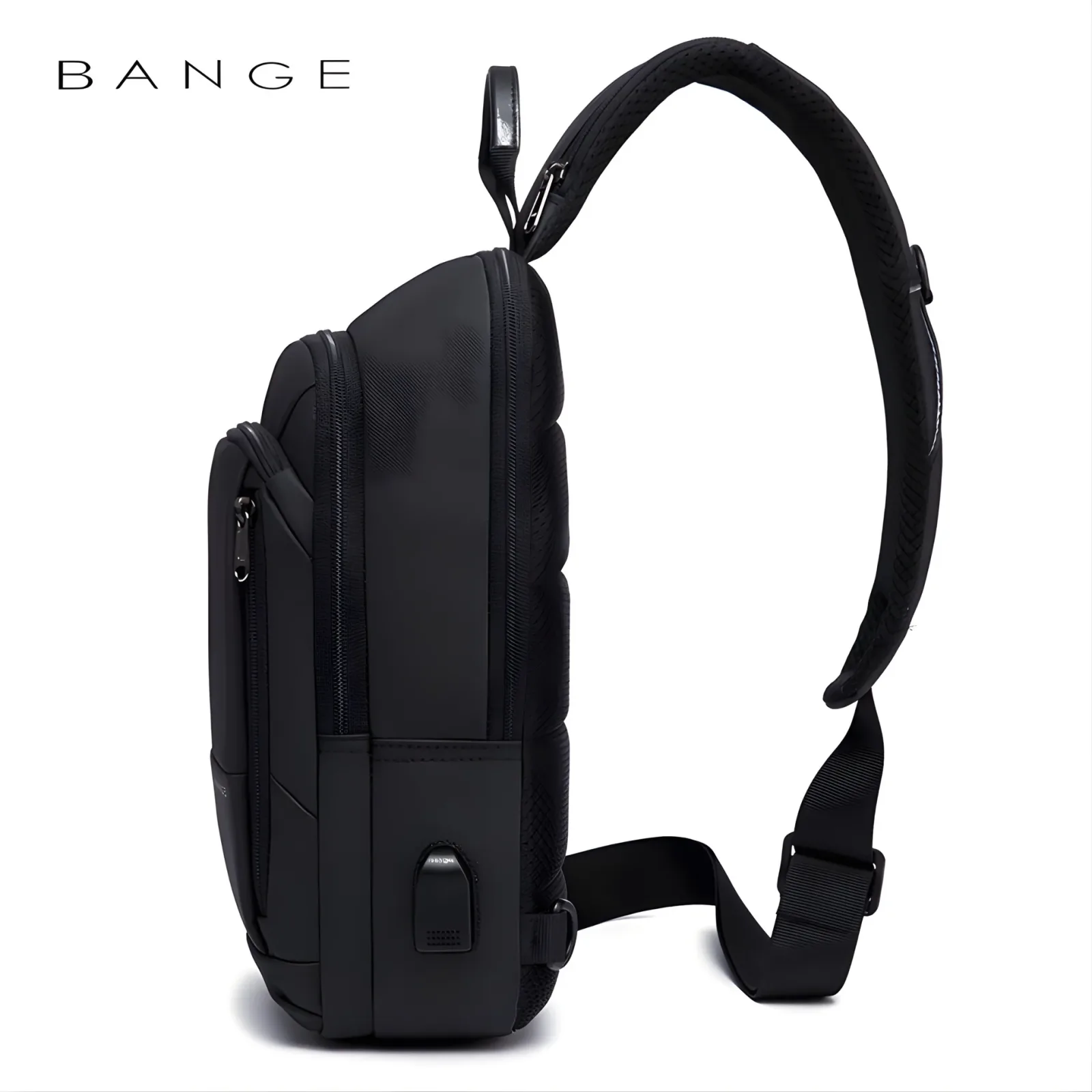 BANGE SLING BAG BLACK BG-1911 thumbnail 4