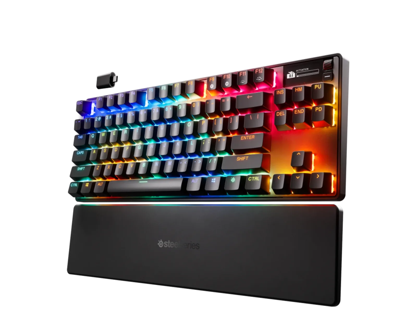 STEELSERIES APEX PRO TKL WIRELESS GEN 3 GAMING KEYBOARD BLACK 64871
