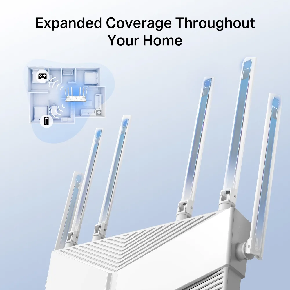TP-LINK AX3000 DUAL BAND WI-FI-6 ROUTER ARCHER AX56 thumbnail 6